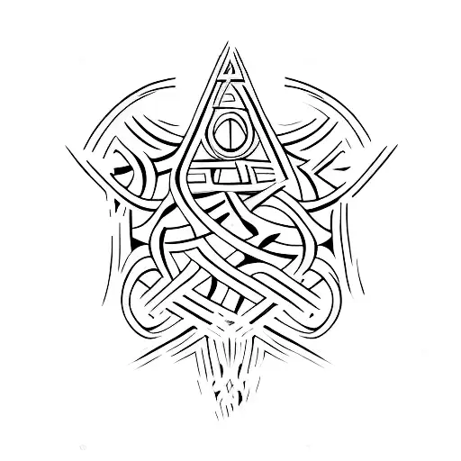 Ankh Symbol tattoo design idea