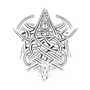 Ankh Symbol tattoo design idea