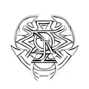 Ankh Symbol tattoo design idea