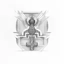 Ankh Symbol tattoo design idea