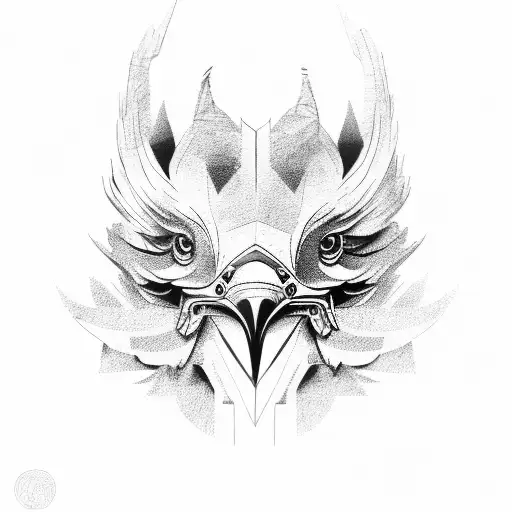 rooster tactical gear  tattoo design idea