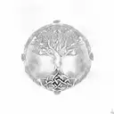 Celtic tree of life tattoo design idea