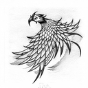 phoenix tattoo design idea