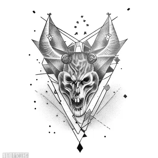 punk rock cliché tattoo design idea