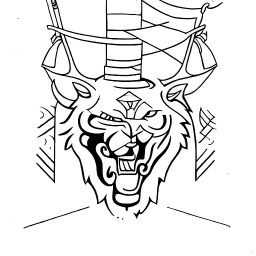 Symbol for Discipline  tattoo design idea