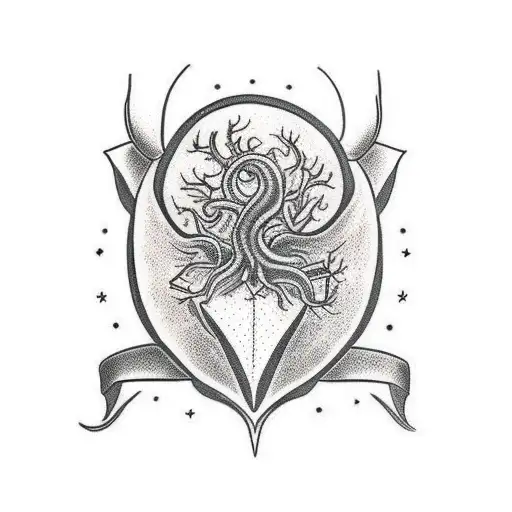 Norse Yggdrasil tattoo tattoo design idea
