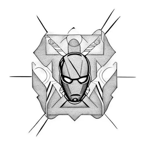 Triathlon Ironman M dot tattoo design idea