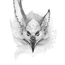 construction crane tattoo design idea