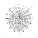 Spider Web tattoo design idea