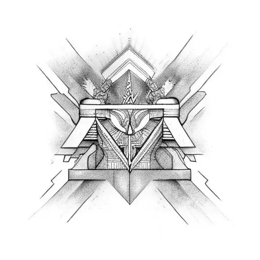 the words morior Invictus  tattoo design idea