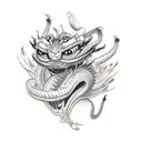 mushu tattoo design idea
