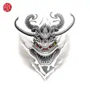 mushu tattoo design idea