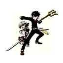 keyblade and Buster sword tattoo design idea