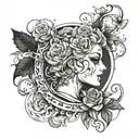 I want a tattoo model that will be positioned on the whole back that contains the following ideas excessive thinking, fa tattoo design idea