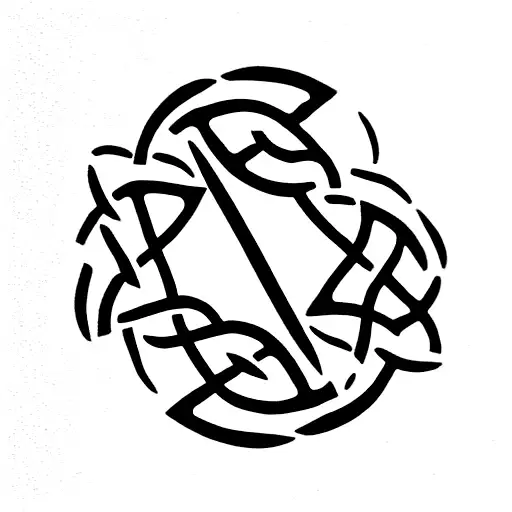 Celtic Knot tattoo design idea