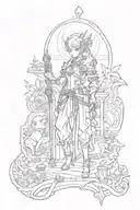 final fantasy 14 tattoo design idea