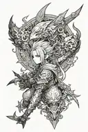 final fantasy 14 tattoo design idea