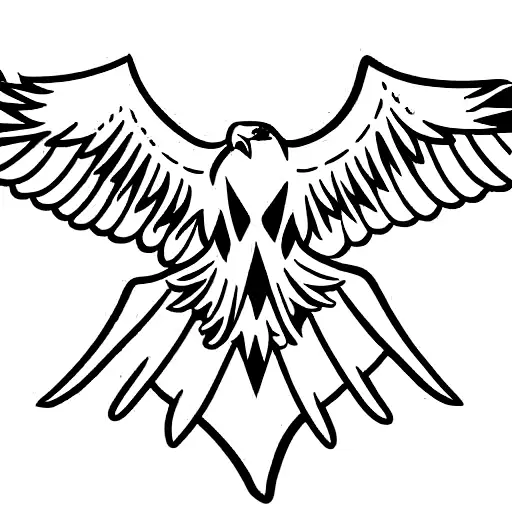 Eagle Scout tattoo design idea