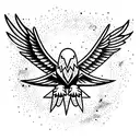 Eagle Scout tattoo design idea