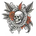 depeche mode sleeve tattoo design idea