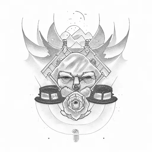 dad remembrance  tattoo design idea