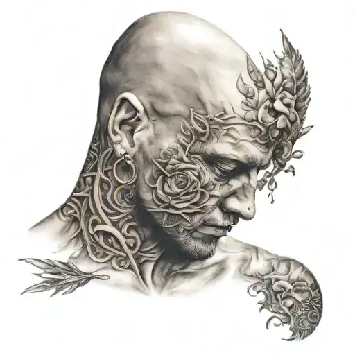 CALYGRAFY : FOREVER YOUNG MAN WEARING tattoo design idea