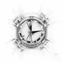 lyrics in song 'time' by pink floyd tattoo design idea