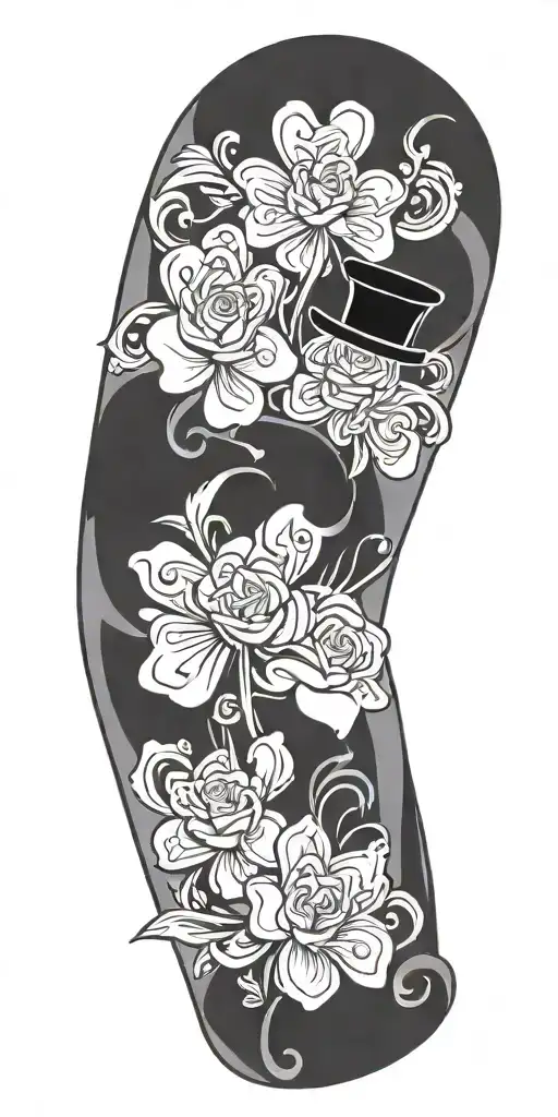 Irish family tattoo design idea