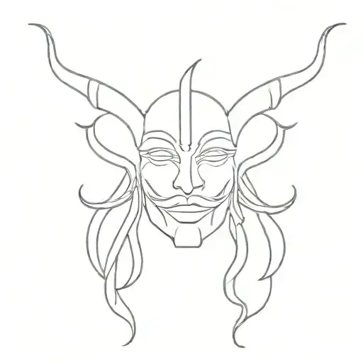 jester throat tattoo tattoo design idea