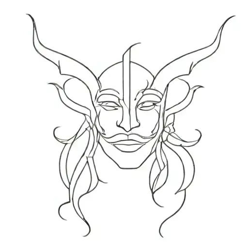 jester throat tattoo tattoo design idea
