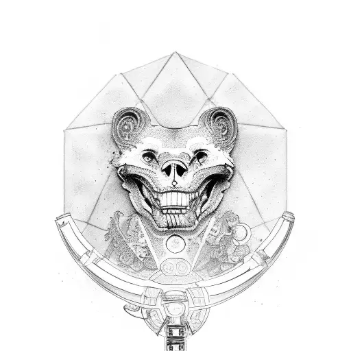 tony montana, roulette tattoo design idea