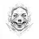 tony montana, roulette tattoo design idea