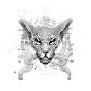 overthinking tattoo design idea