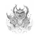 hate tattoo design idea