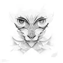 Soleil couchant tattoo design idea