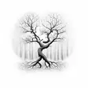 arbre de vie hommage maman  tattoo design idea