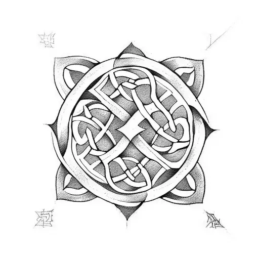 Celtic Knot tattoo design idea