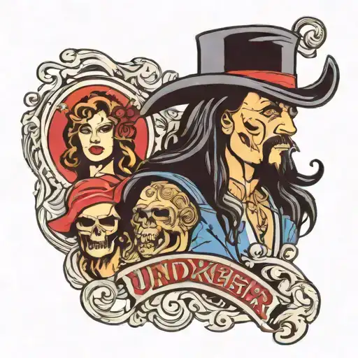wwe undertaker tattoo design idea
