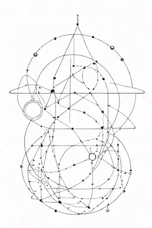 Physics and mathematics tattoo design idea