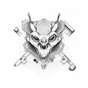 tools tattoo design idea