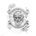 Socrate  tattoo design idea