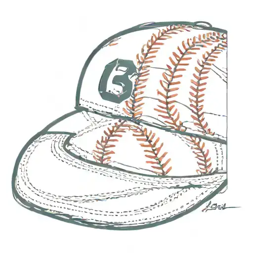 SB18 with baseball seams  tattoo design idea