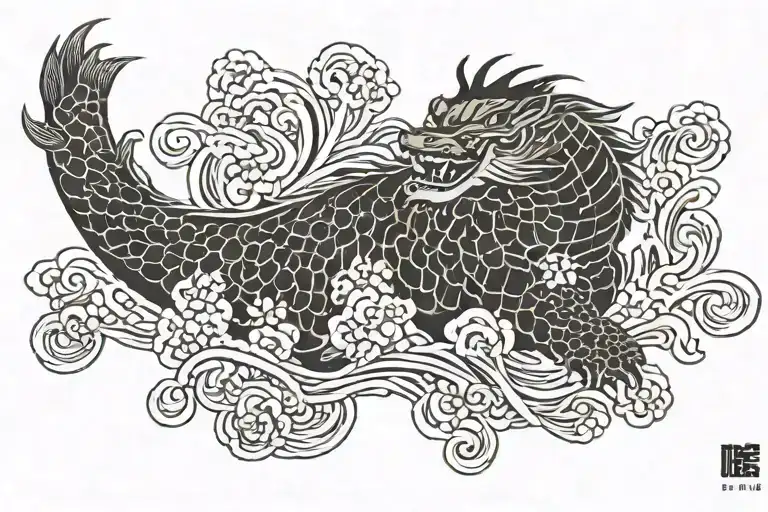 Never Give Up tattoo design idea