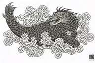 Never Give Up tattoo design idea