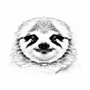 7 deadly sin of sloth tattoo design idea