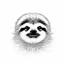 7 deadly sin of sloth tattoo design idea