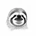 7 deadly sin of sloth tattoo design idea