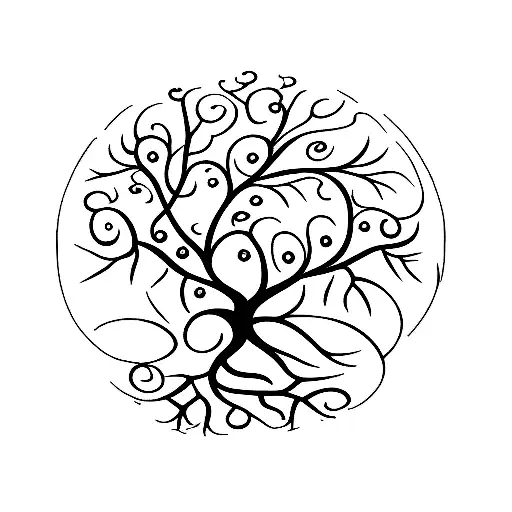 Tree of Life tattoo design idea