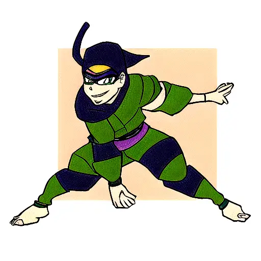 Ninja turtle  tattoo design idea