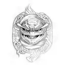 Ninja turtle  tattoo design idea